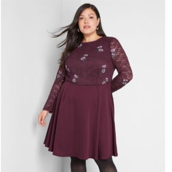 Modcloth Dresses & Skirts - Modcloth Ready to Bloom A-Line Dress Size 18